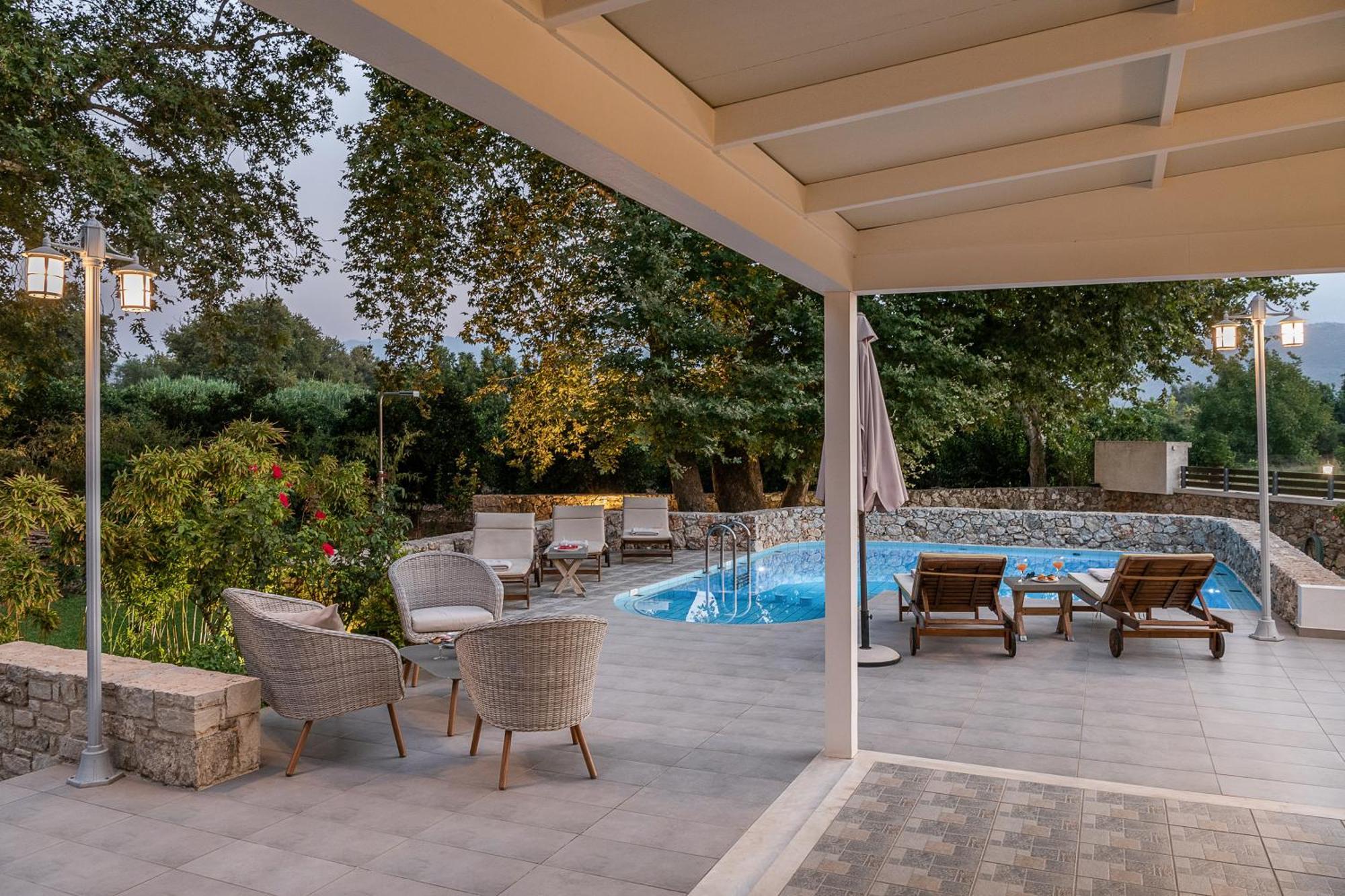 Villa Nature, Heated Pool Kalyves Exterior photo