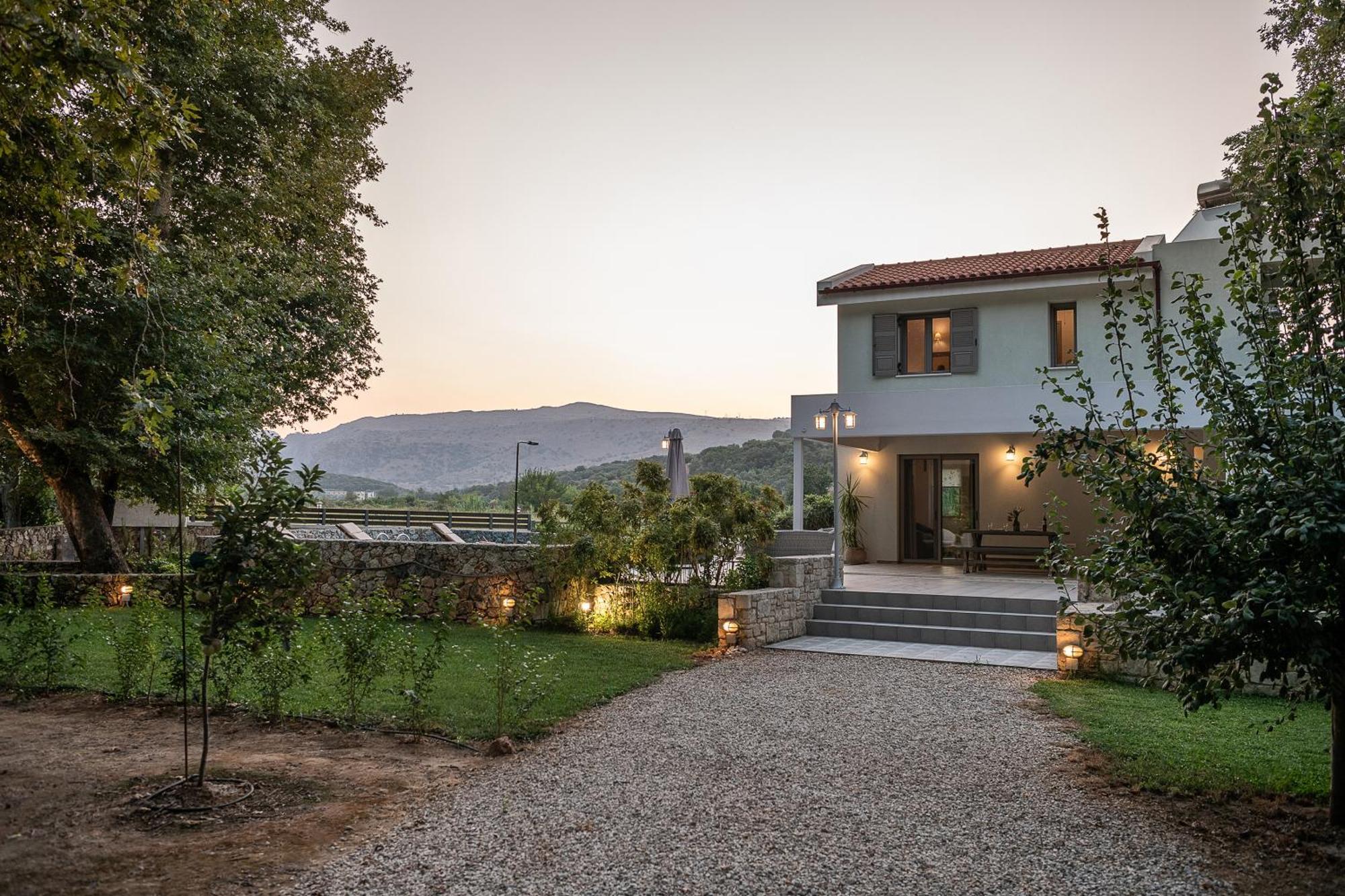 Villa Nature, Heated Pool Kalyves Exterior photo