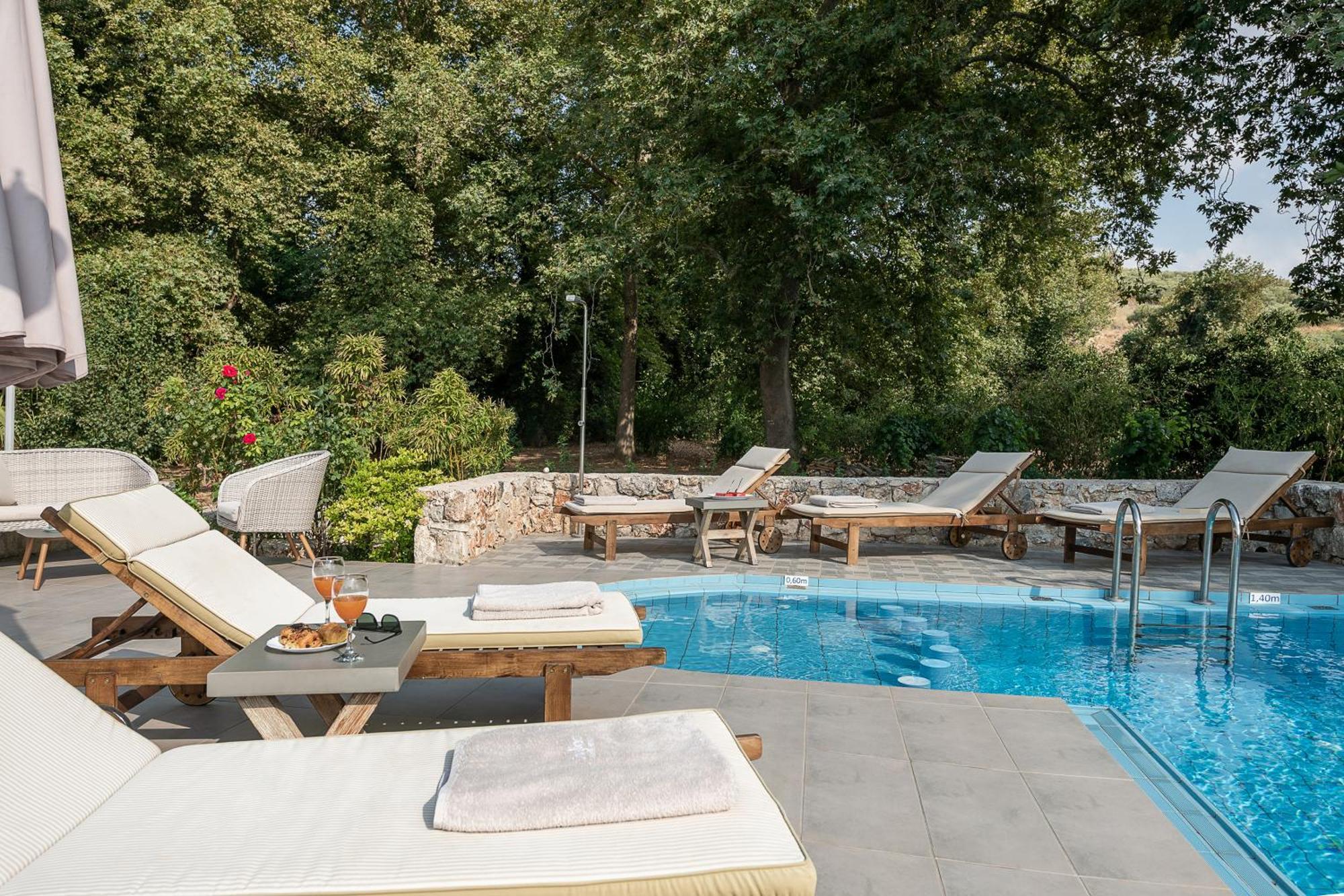 Villa Nature, Heated Pool Kalyves Exterior photo