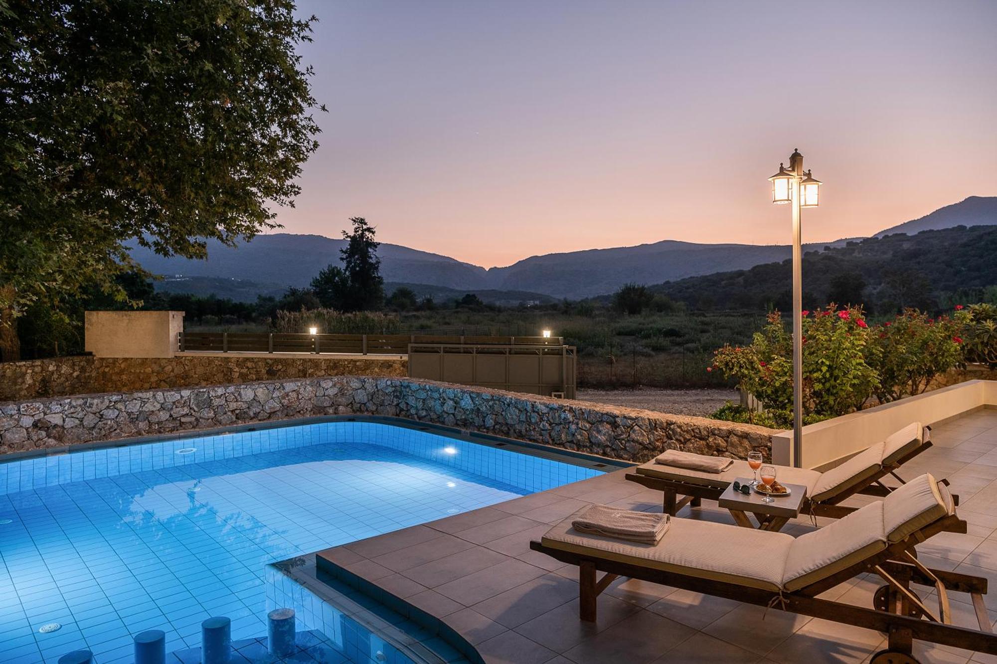 Villa Nature, Heated Pool Kalyves Exterior photo